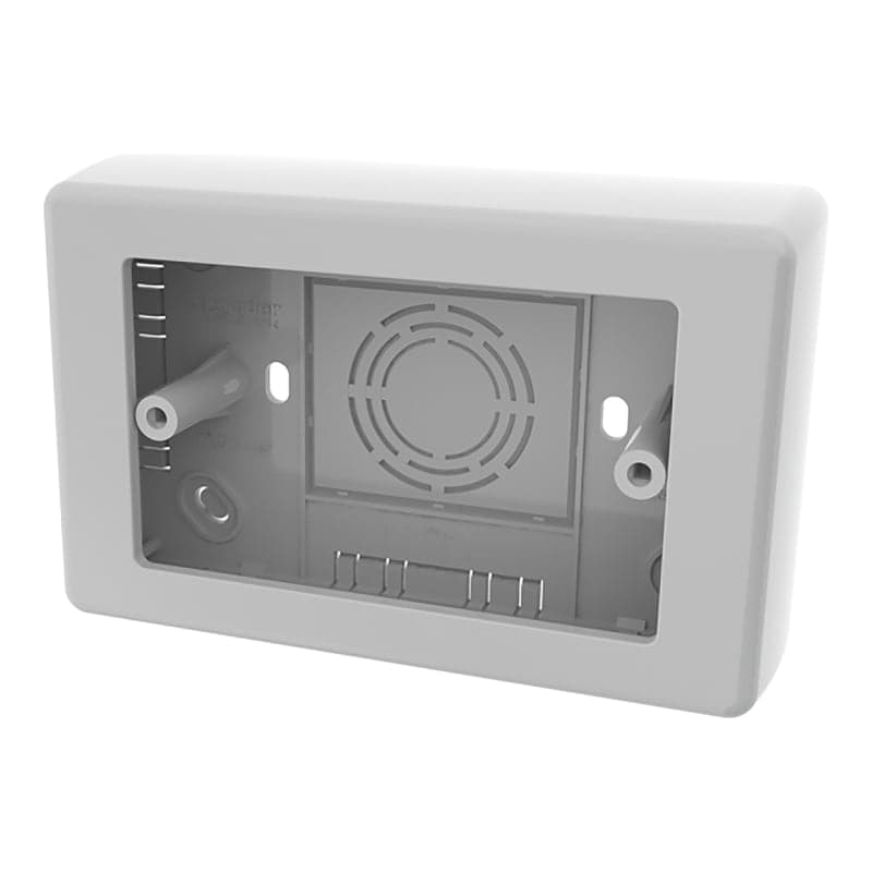 Caja superficial universal SCHNEIDER DXN5013S · 2x 4 H=32mm"