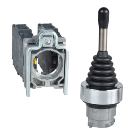 Manipulador SCHNEIDER XD4PA24 · 4 posiciones con retorno 22mm 1NA Harmony