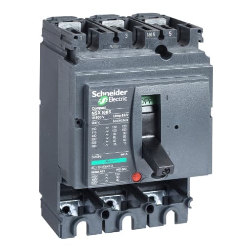 Unidad de corte sin unidad de control SCHNEIDER LV430404 · Nsx160H