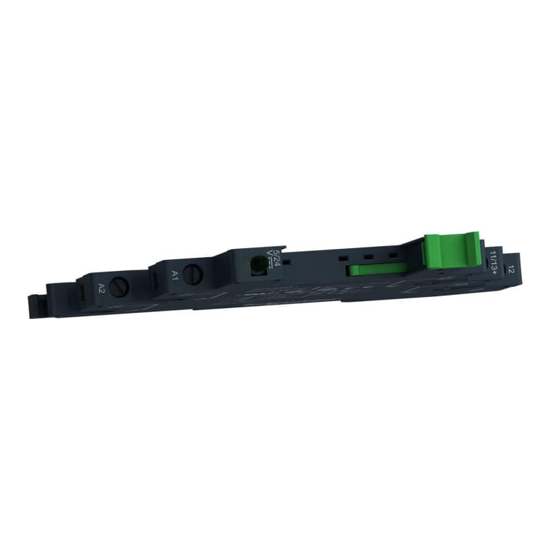 Base de relé enchufable para relé Zelio SCHNEIDER SSLZVA1 · ssl 1NA 24VDC