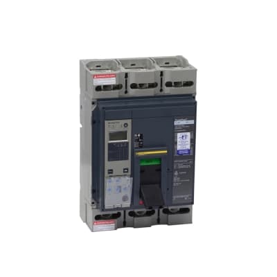 Interruptor termomagnético regulable SCHNEIDER PJL36080U44A · 3x800A 65kA 600V micrologic 6.3A NEMA