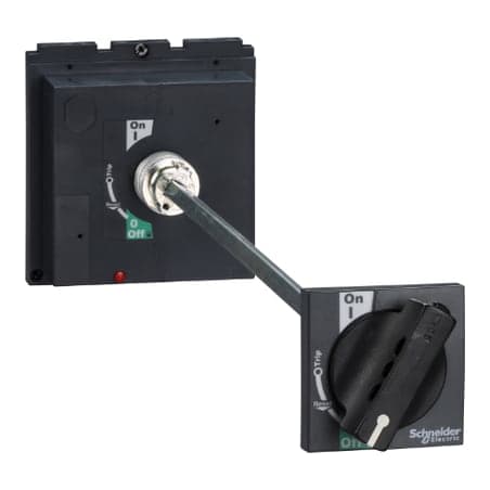 Mando rotativo prolongado SCHNEIDER LV432598 · negro para interruptor aut Nsx400-630