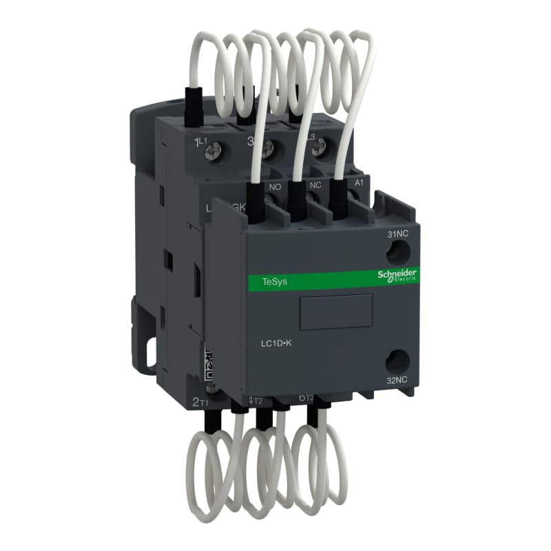 Contactor para condensador SCHNEIDER LC1DGKM7 · 3P 9/16/17/27kvar 230/415/440/690V bobina 220VAC