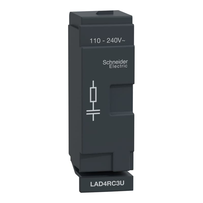 Módulo antiparasitado SCHNEIDER LAD4RC3U · 110/240VAC para contactor Tesys D