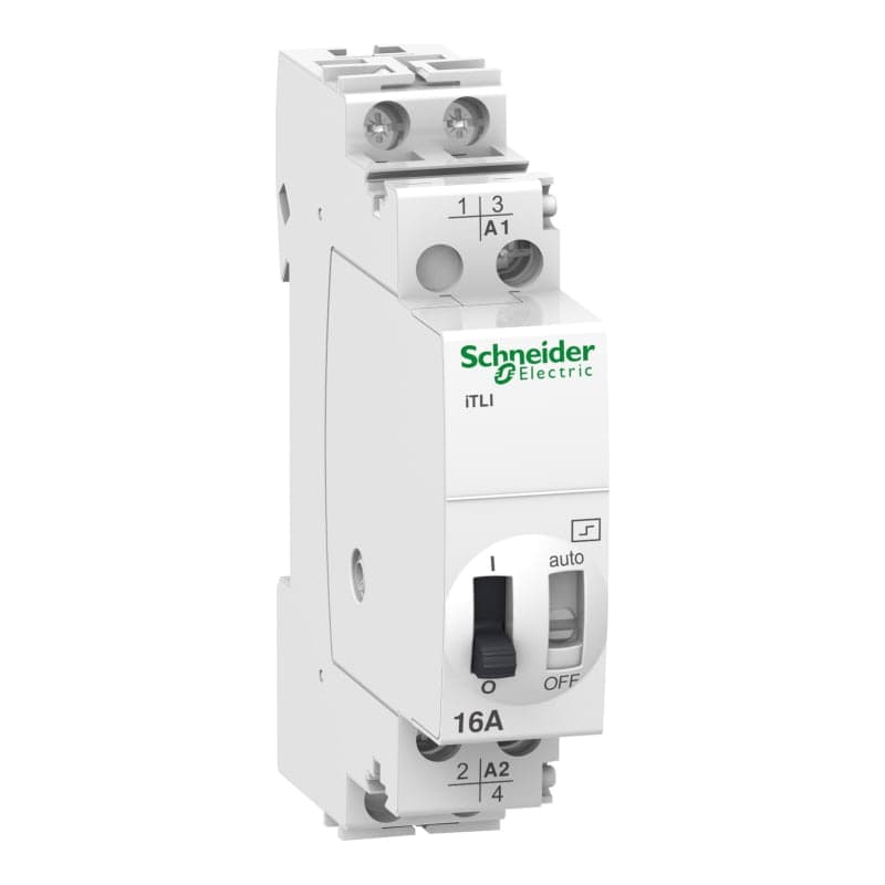 Imagen referencial de la serie: Telerruptor itli SCHNEIDER A9C30215 · 2P - 1NA+1NC - 16A - bobina 24V cd 50/60Hz