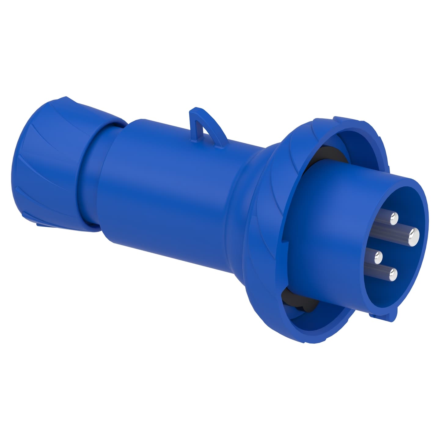 Enchufe industrial aéreo SCHNEIDER PKX16M724 · 3P+T 16A 200/250VAC azul 9H IP67