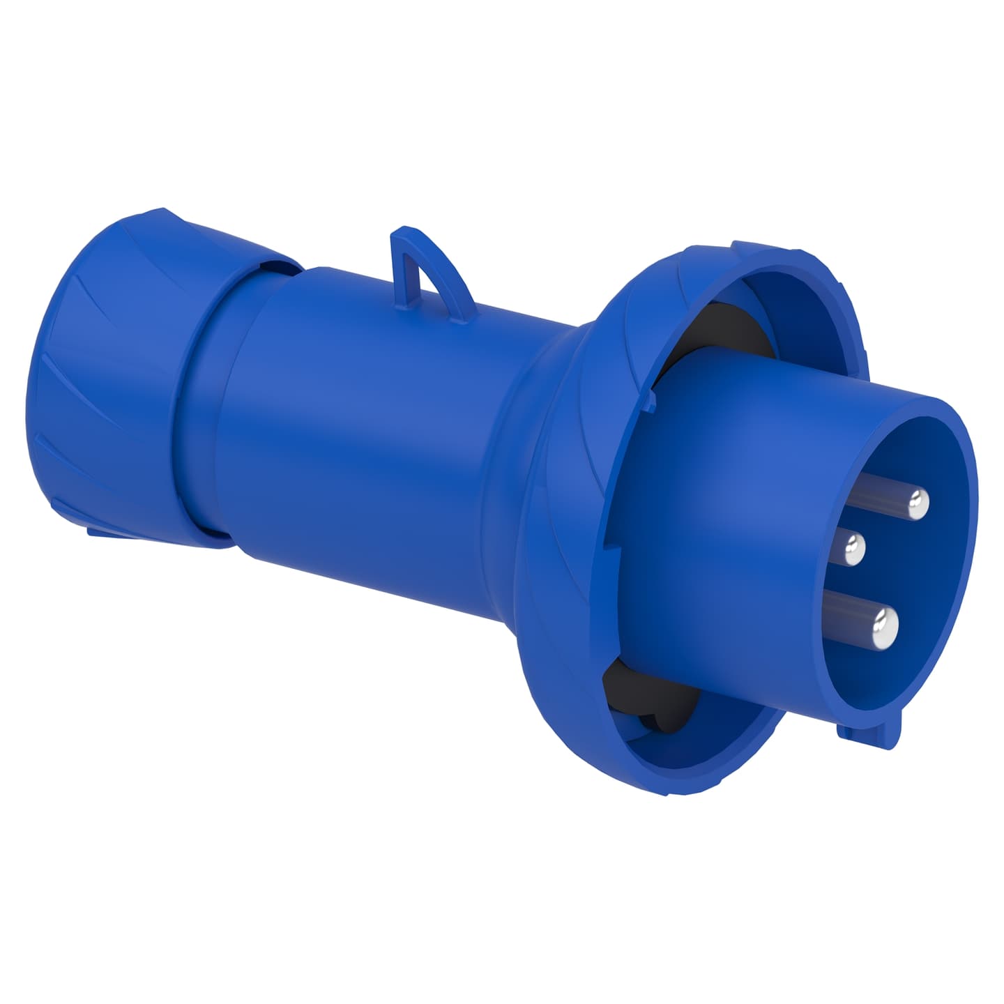 Enchufe industrial aéreo SCHNEIDER PKX32M723 · 2P+T 32A 200/250VAC azul 6H IP67