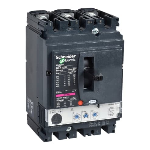 Guardamotor SCHNEIDER LV429835 · 3P 50-100A 380/415VAC 70kA Nsx100H