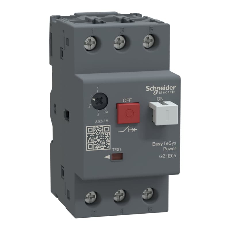 Guardamotor SCHNEIDER GZ1E05 · easypact tvs 0.63-1A