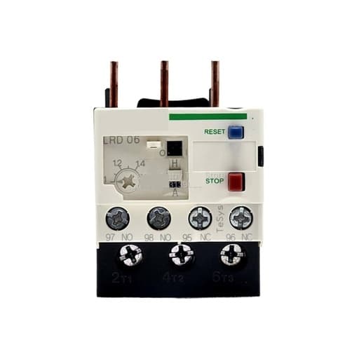 Relé térmico SCHNEIDER LRD06C · 1-1.6A 1NA+1NC Tesys para contactor 9-32A