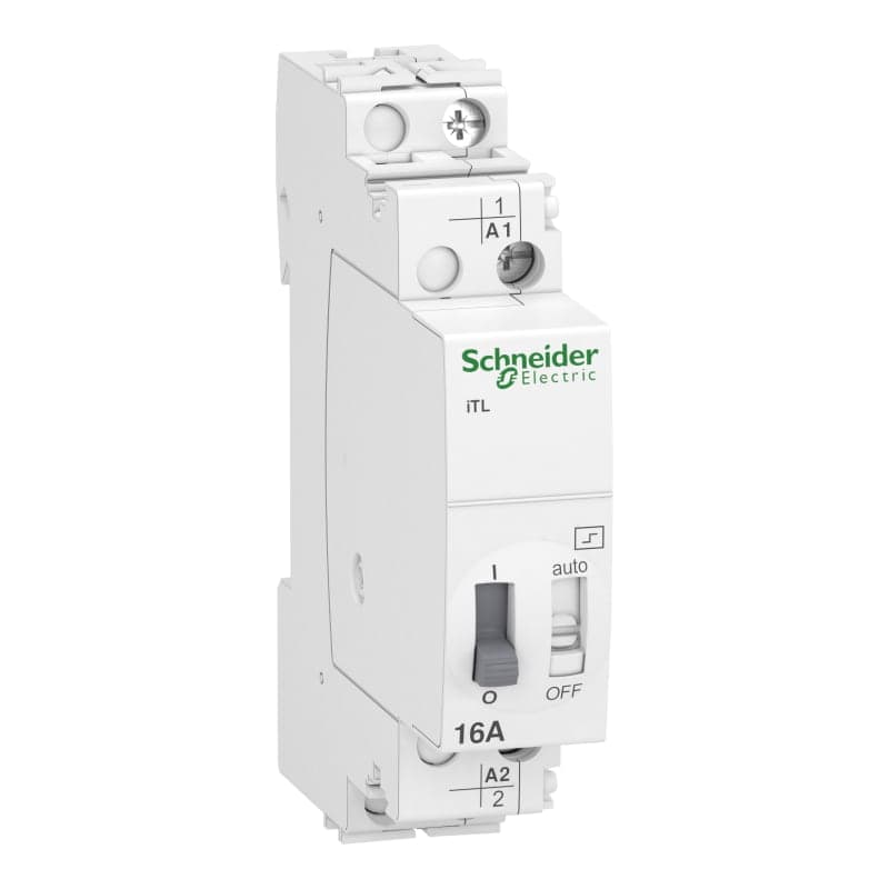 Telerruptor SCHNEIDER A9C30811 · 1P 16A 110VDC/230-240VAC 1NA acti 9