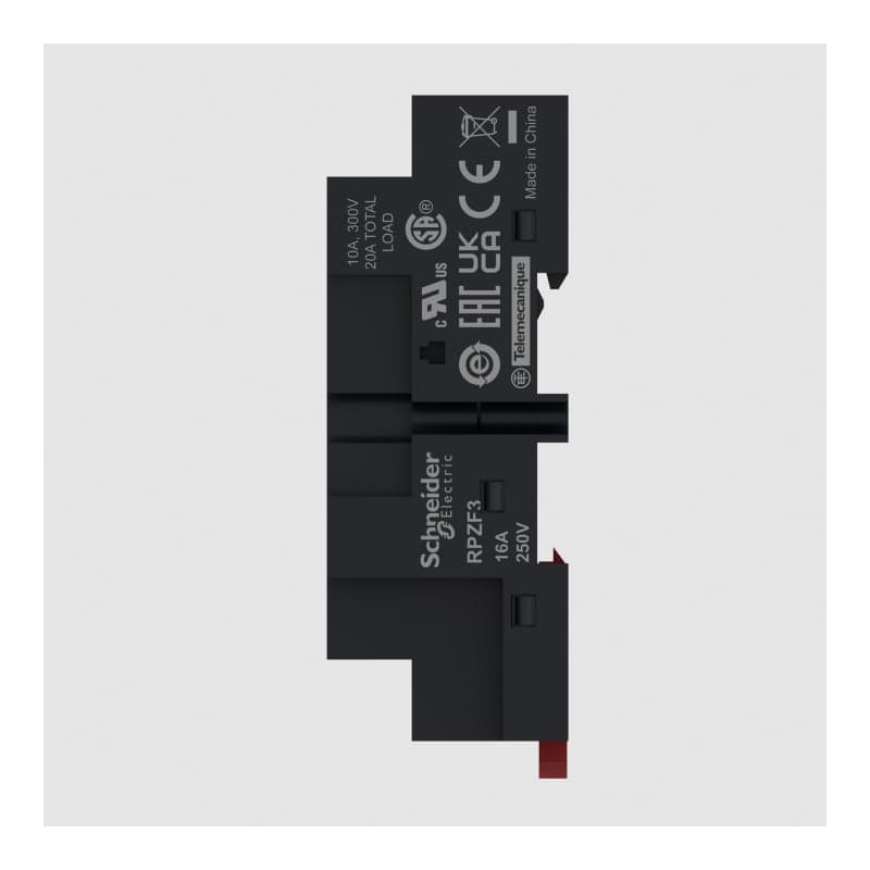 Base de relé enchufable SCHNEIDER RPZF3 · 11 pines para relé Zelio rpz 3Nanc