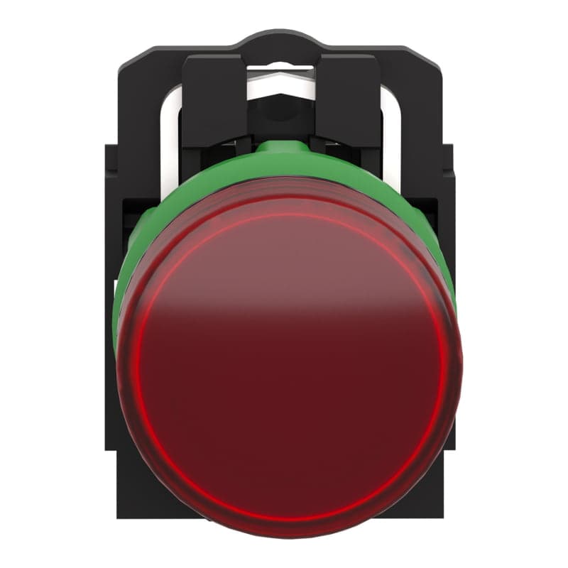 Piloto de señalización plástico SCHNEIDER XB5AV64 · color roja Ø 22mm, voltaje 250VAC Harmony