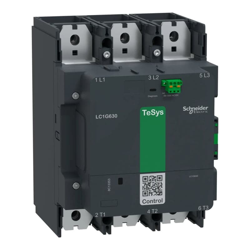 Contactor TESYS G SCHNEIDER LC1G630KUEN · 630A 3P std 100-250V AC/DC