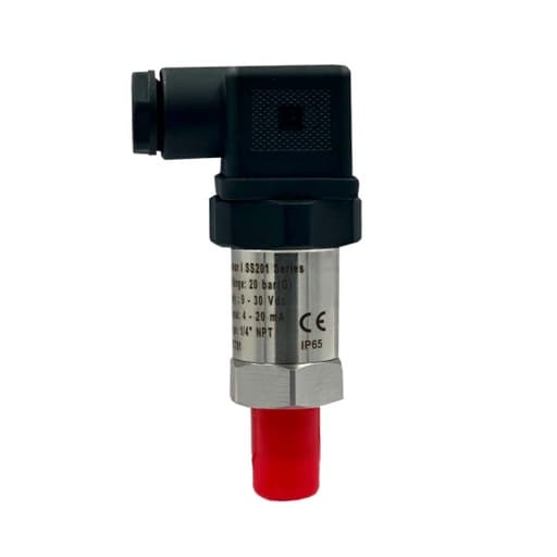 Transmisor de presión SENDO SS201PZ01A01A06 · 0A 20 bar, alimentación de 9-30VDC, salida