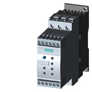 Imagen referencial de la serie: Arrancador suave SIEMENS 3RW4028-1BB14 · SIRIUS tamaño S0, 38A, 18.5kW/400V, 40 °C 200-480VAC
