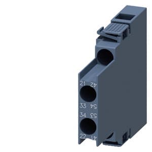 Contacto auxiliar lateral SIEMENS 3RH2911-1DA11 · 1NA para contactor 3RH2 y 3RT2 tamaño S00-S3