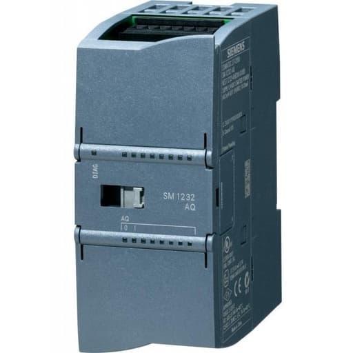 Módulo salida analógica SM SIEMENS 6ES7232-4HB32-0XB0 · 1232, 2 AQ (14 bit / 13 bit)
