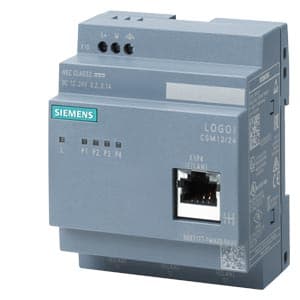 Módulo SIEMENS 6GK7177-1MA20-0AA0 · LOGO! Csm12/24, Compact switch module, Rj45x4 10/100Mbits/S, 12/24V