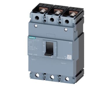 Imagen referencial de la serie: Interruptor de caja moldeada SIEMENS 3VM1225-4ED32-0AA0 · 3P fijo 250A icc = 2500 icu = 55kA 220VAC