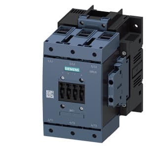 Contactor SIEMENS 3RT1054-1AB36 · 3P 115A AC3 bobina 20-33 AC/DC 2NA+2NC tamaño S6 Sirius