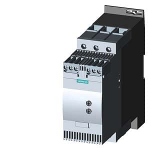 Imagen referencial de la serie: Arrancador suave SIEMENS 3RW3038-1BB14 · SIRIUS tamaño S2, 72A, 37kW/400V, 40°C 200-480VAC