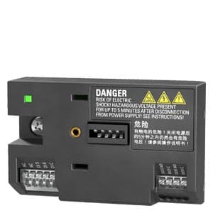 Variador de frecuencia SIEMENS 6SL3256-0VE00-6AA0 · SINAMICS V20 módulo de ampliación E/S interfaz de E/S: 2 di, 2 relés