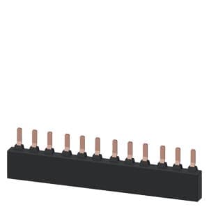 Barra colectora trifásica SIEMENS 3RV1935-1C · para 4 guardamotores A 55mm tamaño S2