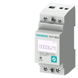 Módulo de medición SIEMENS 7KT1651 · pac 1600, riel DIN, MODBUS rtu, monofásico, directo