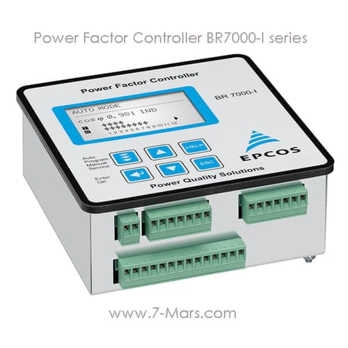 Controlador del factor de potencia SIEMENS B44066-R7012-E230 · Br7000 12 pasos alimentación 110-230VAC, 60