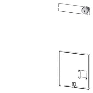 Tapa para variante electrónica de unidad de disparo SIEMENS 3WA9111-0EM22 · Etu600 para interruptor 3WA