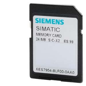 Módulo PLC SIEMENS 6ES7954-8LF03-0AA0 · SIMATIC S7, memory card para S7-1X 00 Cpu/Sinamics, 3, 3V flash, 24 mbyte