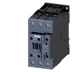 Imagen referencial de la serie: Contactor SIEMENS 3RT2036-1AN20 · 3P 50A AC3 bobina 220VAC 1NA+1NC tamaño S2 Sirius