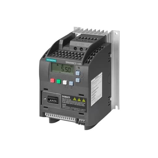 Variador de velocidad SIEMENS 6SL3210-5BE17-5UV1 · SINAMICS V20 380-480V 3F Ac47-63Hz 0.75kW