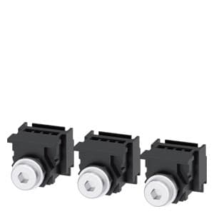 Terminales de conexión plana con tornillos SIEMENS 3VA9133-0QA00 · 3 unidades para interruptor 3VA51