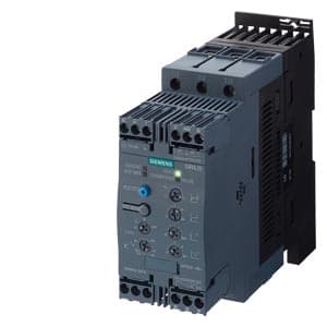 Imagen referencial de la serie: Arrancador suave SIEMENS 3RW4036-1BB14 · SIRIUS tamaño S2, 45A, 22kW/400V, 40°C 200-480VAC