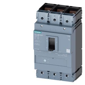Imagen referencial de la serie: Interruptor de caja moldeada SIEMENS 3VM1463-5EE32-0AA0 · 3P regulable 440 - 630A icc = 6300 icu = 85kA/220VAC 55