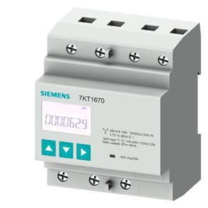 Módulo de medición SIEMENS 7KT1665 · pac 1600, riel DIN, MODBUS rtu, trifásico, directo