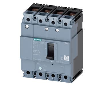 Imagen referencial de la serie: Interruptor de caja moldeada SIEMENS 3VM1120-3GE42-0AA0 · 4P regulable 14 - 20A icc = 320 icu = 36kA/220VAC 16kA