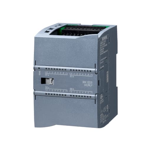 Módulo PLC SIEMENS 6ES7223-1PL32-0XB0 · SIMATIC S7-1200, E/S digital;Sm 1223, 16 di / 16 Do,;16 di DC 24V
