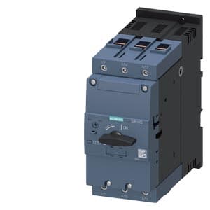 Imagen referencial de la serie: Guardamotor SIEMENS 3RV2041-4FA10 · 3P regulable 28...40A 100kA/240VAC tamaño S3, clase 10