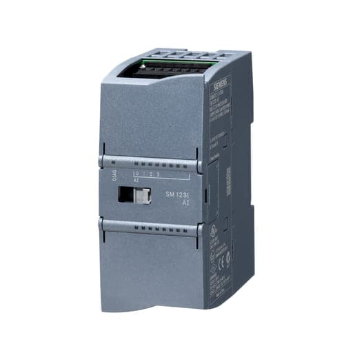Módulo PLC SIEMENS 6ES7231-4HF32-0XB0 · SIMATIC S7-1200, analog input, sm 1231, 8 ai, +/-10V, +/-5V, +/-2.5V, or 0