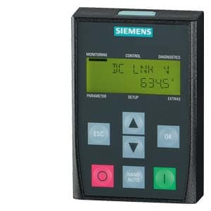 Accesorio para variador SIEMENS 6SL3255-0AA00-4CA1 · SINAMICS G120 basic operator panel (Bop-2)