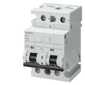 Imagen referencial de la serie: Interruptor termomagnético SIEMENS 5SP4280-7 · 2P 80A 400VAC 10kA curva C