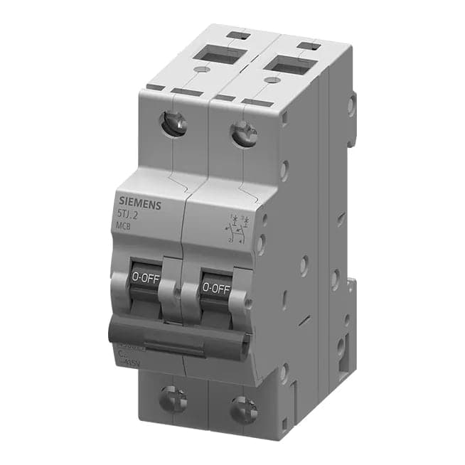 Imagen referencial de la serie: Interruptor termomagnético DIN MCB SIEMENS 5TJ6216-7 · 2x16A 6kA 415VAC sinoplus