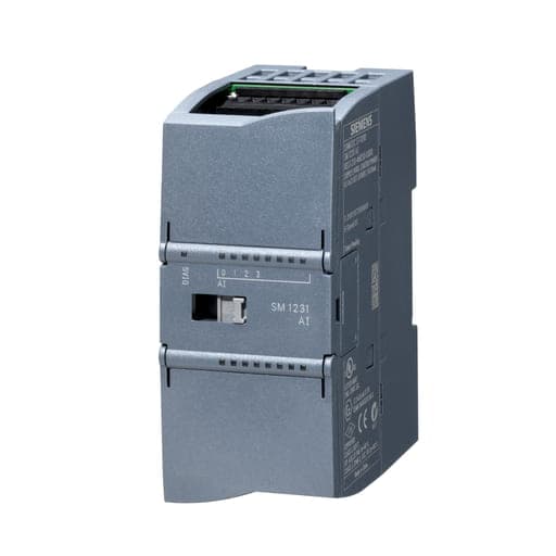 Módulo PLC SIEMENS 6ES7231-4HD32-0XB0 · SIMATIC S7-1200,In analógico sm 1231, 4 ai, +/-10V, +/-5V, +/-2.5V, O