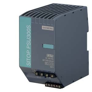 Fuente de alimentación SIEMENS 6EP1434-2BA20 · in: 3 AC 400-500V out: DC 24V/10 asitop Psu300S 24V/10A
