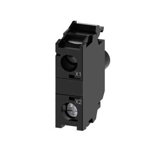Módulo LED con LED integrado SIEMENS 3SU1401-1BF40-1AA0 · 220V AC, verde bornes tornillo