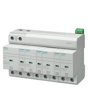Módulo de descarga para sobretensión transitoria SIEMENS 5SD7444-1 · tipo 1 Y 2 clase B Y C