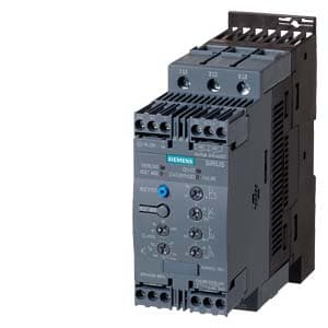 Arrancador suave SIEMENS 3RW4038-1BB14 · SIRIUS tamaño S2, 72A, 37kW/400V, 40°C 200-480VAC